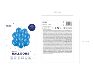 Bal�nky Strong 30cm, Metallic Blue (1 bal. / 10 ks.)