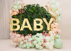 Bal�nky Strong 30cm, Pastelov� Jasn� Oran�ov� (1 bal. / 10 ks)